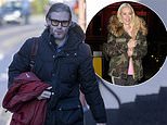 PICTURE EXCLUSIVE: Denise Van Outen’s ex Eddie Boxshall cuts a stern figure