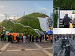 Visitors head to Marble Arch mound as London attraction ‘so bad it was good’ prepares to CLOSE