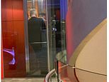 Michael Gove spends more than half an hour stuck in a LIFT at the BBC