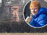 Ed Sheeran plans to build a BURIAL CHAMBER in the grounds of his vast &pound;3.7m ‘mini-village’