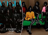 British Vogue debuts February issue featuring nine black models