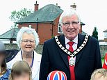 ‘Burglar’ murders ‘wife of former town mayor’ and leaves him fighting for life