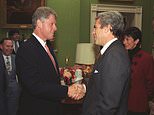 The bid to whitewash Bill Clinton’s cosy links to Jeffrey Epstein when Hillary ran for President&nbsp;