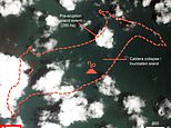 Tonga eruption: Before and after images show extent of destruction
