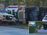 US Marine charged in crash that left two killed, 17 injured in North Carolina