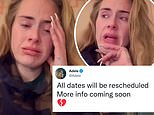 Adele sobs as she POSTPONES Las Vegas residency due to COVID cases among crew members