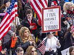 Washington DC hosts huge anti-vaccine mandate protest with thousands of demonstrators