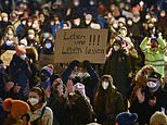 Thousands protest at German Covid rules as other European nations start dropping restrictions