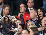 Her Royal Try-ness! Kate Middleton replaces Prince Harry as patron of English rugby