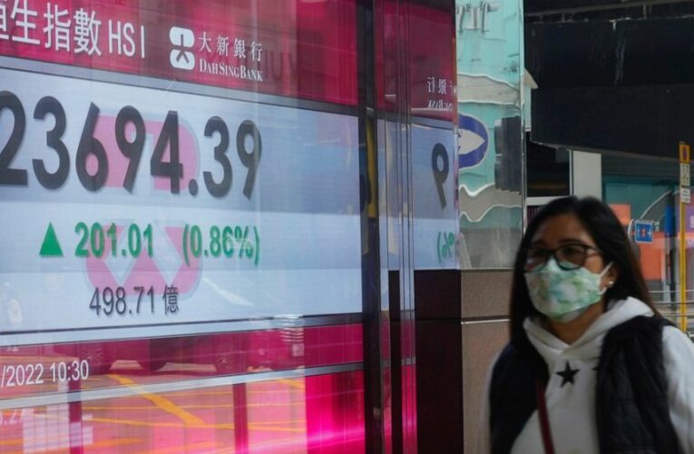 Technology sector leads stocks lower again on Wall Street