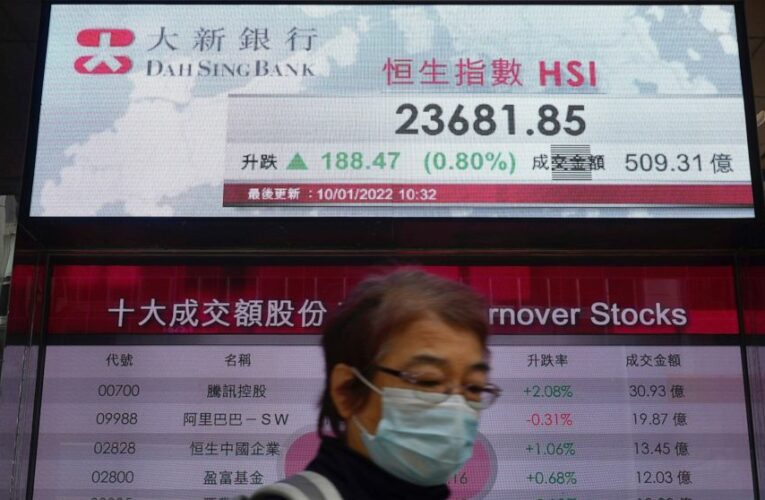 Asian stocks fall as markets eye Fed, China omicron cases