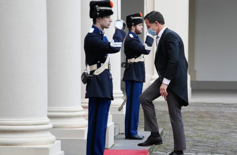Dutch king swears in new ruling coalition, Rutte’s 4th