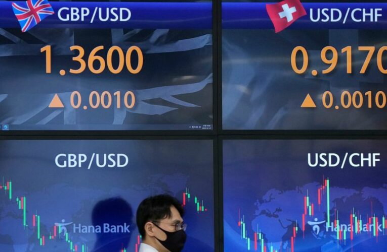 Stocks slide toward third weekly decline; Netflix plunges