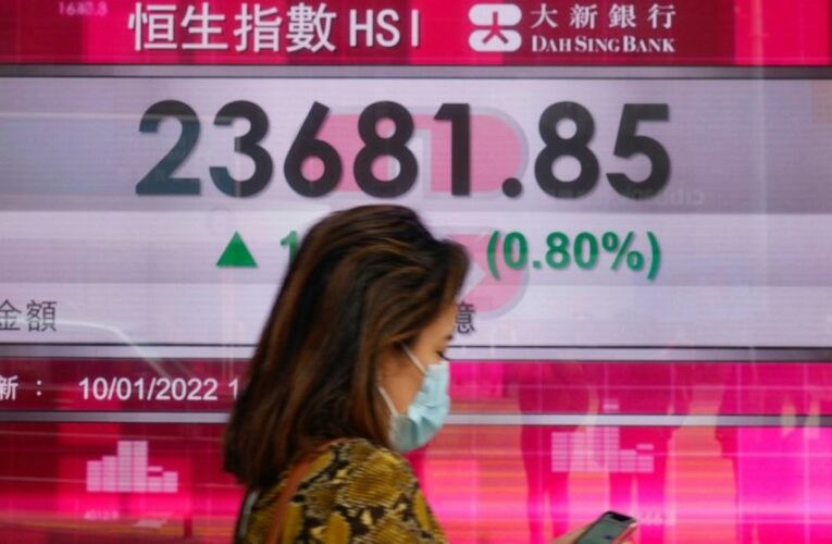 Technology sector leads stocks lower again on Wall Street