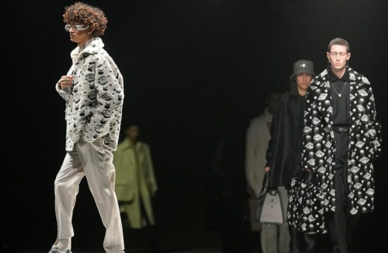 Fendi leads Milan trends with feminine silhouettes for men