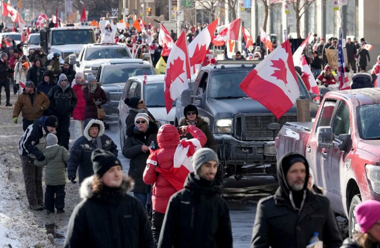 Thousands of Canadians, including the ‘Freedom Convoy’, have hit the streets to protest the nation’s Covid-19 restrictions