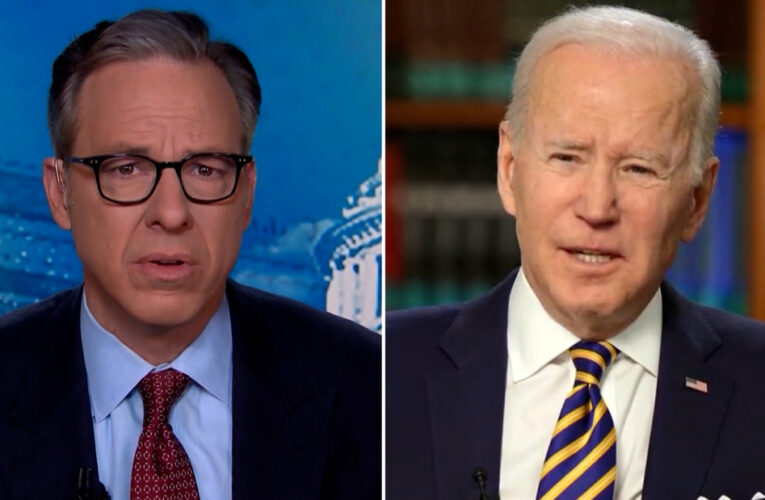 ‘Don’t you have an obligation, sir?’: Tapper on Biden’s probe dismissal