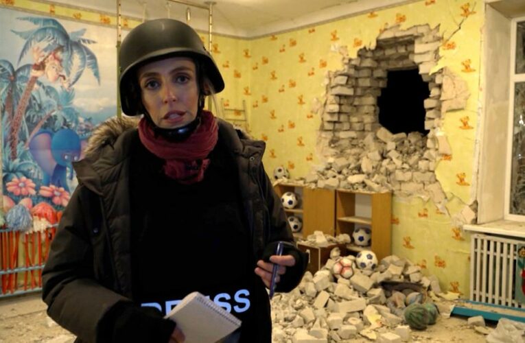 ‘They wanted the world to see it’: Ward on why Ukraine military took media to kindergarten