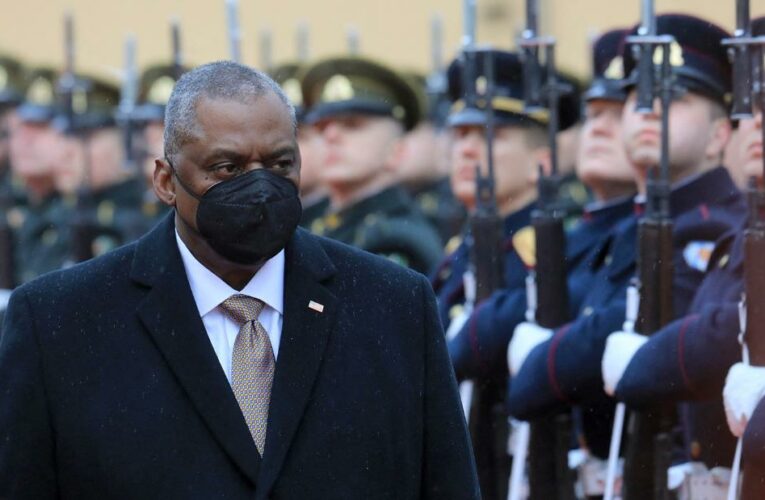 Lloyd Austin says Russia is moving to conduct an attack on Ukraine. Earlier, Vice President Harris vowed ‘swift, severe and united’ response if there was an invasion.