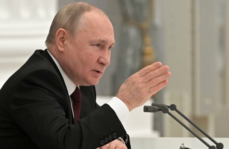 Russian forces to be sent into pro-Moscow regions for what the Kremlin is calling a ‘peacekeeping’ mission