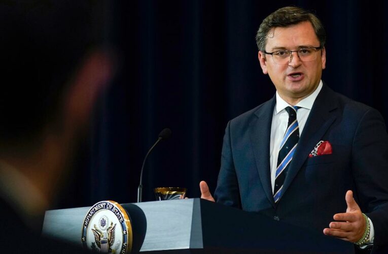 The country’s foreign minister welcomed the latest US sanctions against Russia, adding that ‘Ukraine strongly believes the time for sanctions is now’