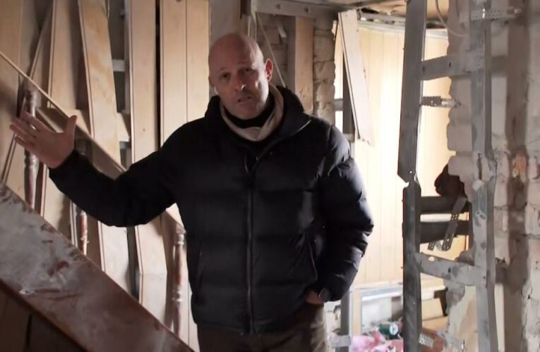 Watch: Shelled home shows reality of situation eastern Ukraine