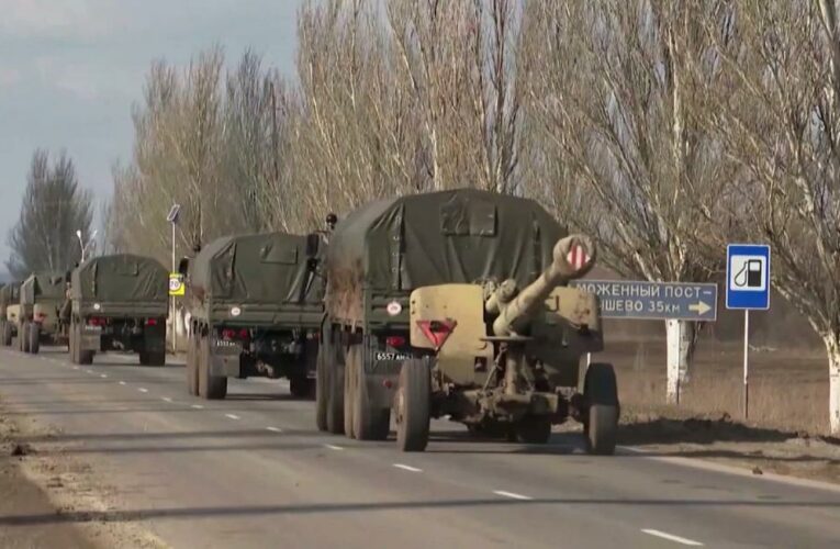 Watch: See what’s happening on Russian border