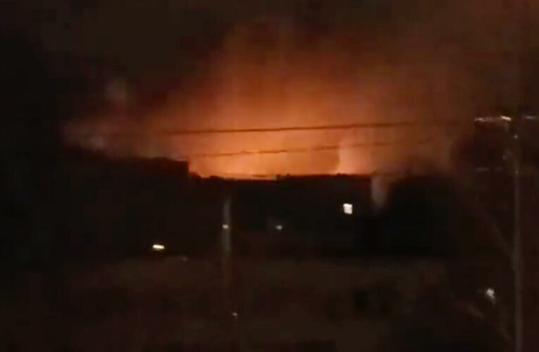 Explosions seen and heard around Kyiv