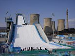 Beijing’s Olympic big air jump in disused steel mill compared to a ‘hellscape’ by social media users
