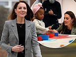 Duchess of Cambridge visits a parental support project in London