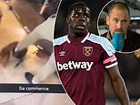 Kurt Zouma named in West Ham starting line-up despite French defender caught in cat-kicking video