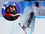 Winter Olympics: Team GB’s Gus Kenworthy is ‘happy to be walking’ after crash in halfpipe final