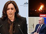 Kamala Harris warns Putin he will face ‘swift and severe’ consequences if he further invades Ukraine