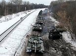 British expats vow to ‘fight like devils’ as Russian armoured tanks painted with a letter ‘Z’