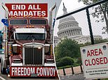 Capitol fence will be reinstalled ahead of Biden’s State of the Union as trucker convoy heads for DC