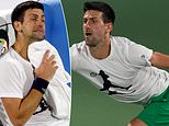 World No 1 Novak Djokovic finally returns to court at the Dubai Duty Free Championships