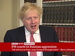 Boris vows to unveil ‘first barrage’ of sanctions against Russia TODAY