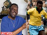 Pele, 81, is in hospital with a urine infection after chemotherapy sessions