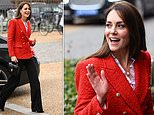 Kate in Copenhagen! Duchess of Cambridge arrives in Denmark for solo visit 