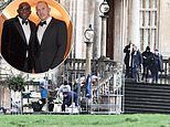 Flowers arrive at Longleat as  Edward Enninful gets set to marry in the A-list event of the year