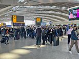 Fury of families stranded at Heathrow after British Airways cancelled all short-haul flights