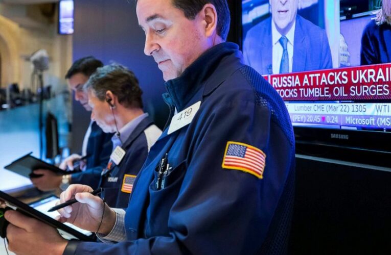 Wall Street joins global swoon after Russia attacks Ukraine