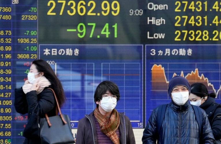 Stocks are off to a weak start as Ukraine tensions persist