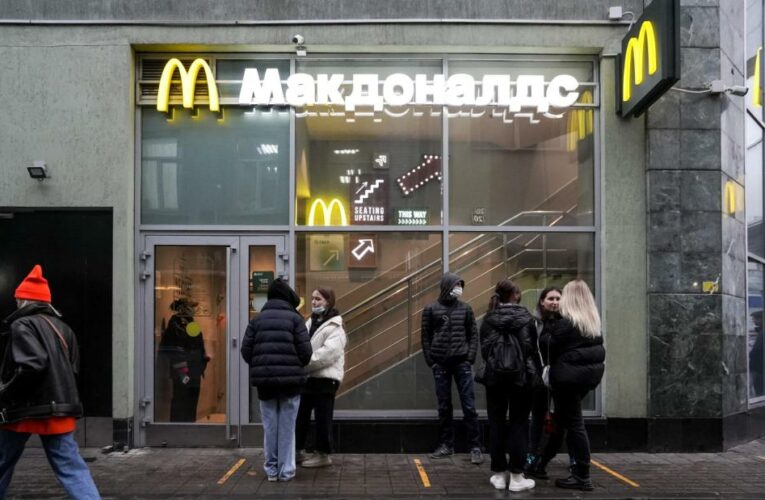 McDonald’s is shutting down its Russian restaurants