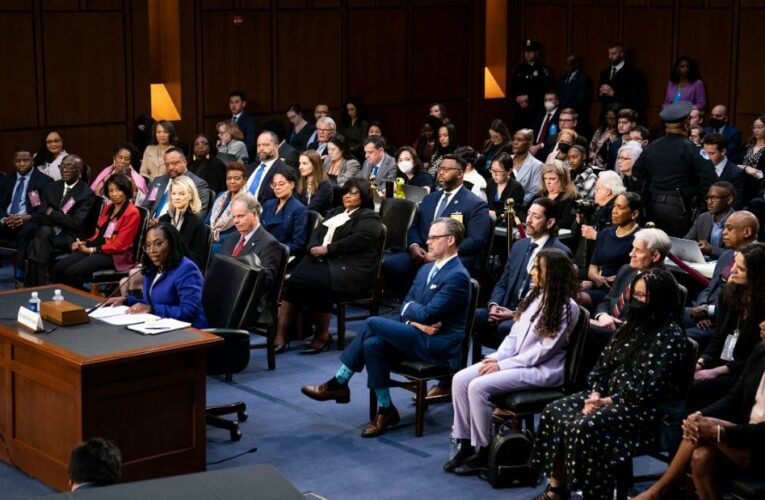 Jackson faces questions on second day of confirmation hearings