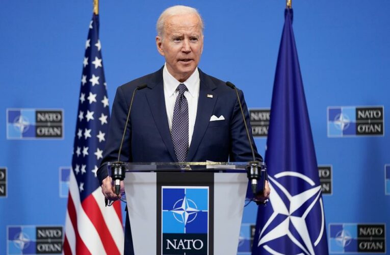The President touts importance of Western unity, details new sanctions for Russia and supports removing Russia from the G-20