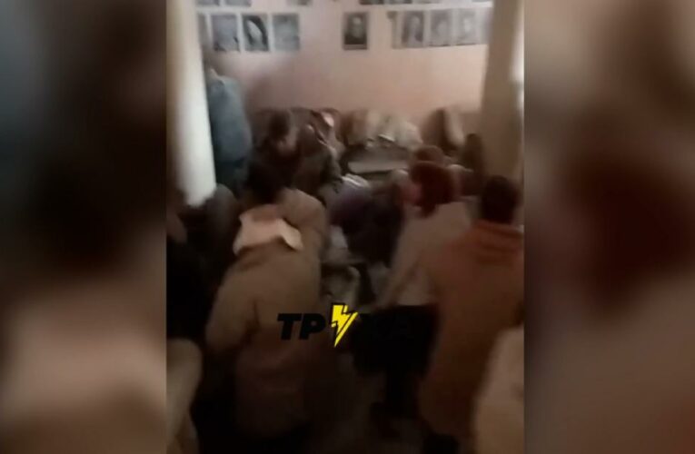 First look: Video shows people trying to escape bombed theater