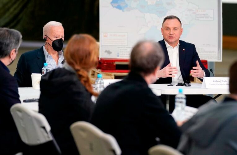 Biden to meet with Polish President, visit refugees and issue ‘major address’ on final day of Europe trip