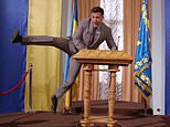 As Volodymyr Zelensky’s political satire airs on Channel 4, JAN MOIR gives her view from the sofa&nbsp;