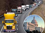 Capitol staff told to consider working from home as People’s Convoy arrives